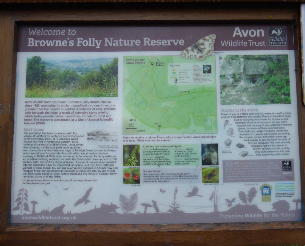 Nature reserve info signs