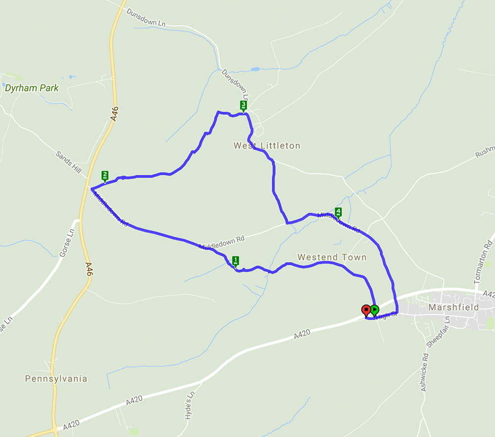 Route map